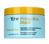 Tahe Botanic Sun Mascarilla capilar protectora y reparadora Protection Mask con efecto detox post-solar, 300 ml