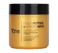 Tahe Gold Peptide α Keratin Mascarilla capilar con Multipéptidos, Queratina Vegetal y Oro líquido, 400 ml
