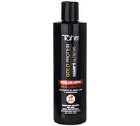 Tahe Gold Protein Champú nutritivo Brillo y Suavidad para cabellos secos con Aceites de Argán y Lino y Aminoácidos (300 ml)