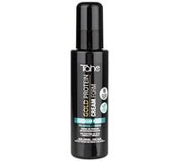 Tahe Gold Protein Crema de peinado anti-frizz para cabellos finos que aporta forma y volumen, 100 ml