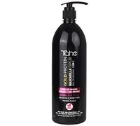 Tahe Gold Protein Mascarilla capilar multifuncional 3 en 1 para cabellos opacos, teñidos o con mechas (1000 ml)