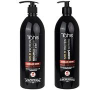 Tahe Gold Protein Pack Champú + Mascarilla Cabellos Secos 1000 ML
