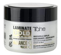 Tahe Laminate Gold Mascarilla Capilar equilibrante disciplinadora Balance Mask, 300 ml