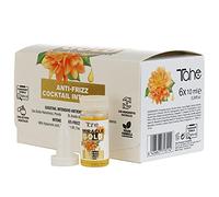 Tahe Miracle Gold Cócktail intensivo antiencrespamiento con Ácido Hialurónico para el cabello, 6 x 10 ml