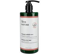 Tahe Nature Champú sin sulfatos para cabello seco con Polifenoles naturales, Aceites de Coco, Lino y Soja, 750 ml