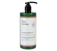Tahe Nature Mascarilla para cabello seco con Polifenoles naturales, Aceites de Coco, Lino y Aceite de Soja (750 ml)