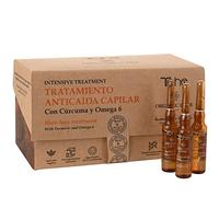 Tahe Organic Care Tratamiento Antí-caida capilar Intensive, Redensifica y Fortalece con Cúrcuma y Omega 6 sin Parabenos, 15 x 5 ml