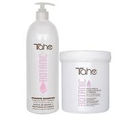 Tahe Pack de Champu para Cabellos secos Y Teñidos 1000ml Y Mascarilla XXL Botanic 700ml