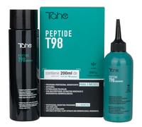 Tahe Peptide T98 Pack Programa anticaída del cabello para 3 meses: Tratamiento concentrado 200 ml + Champú anticaída 300 ml