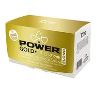 Tahe Power Gold Mask Tratamiento Capilar Antiencrespamiento y Neutralizador del Color deep Repair Blond Sistema Anti-Frizz 6 Unidades de 10 ml 60 ml