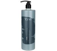 Tahe Champú Silver – Corrector de tono para cabellos blancos, grises y rubios – 1 l