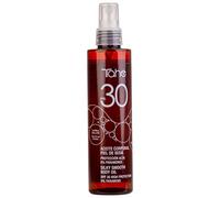 Tahe Sun Protect Aceite Corporal Piel de Seda con Protección Alta SPF 30 Hidrata y Broncea UVA-UVB, 200 ml