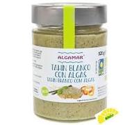 Tahini con Algas Marinas Premium (Pack de 2 x 320g) - Crema de Sésamo y Vegetales del Mar - 640g Total - Rico en Calcio, Hierro y Omega-3 - Sin Gluten y Vegano - Ideal para Hummus Gourmet y Salsas