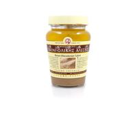 Tahini integral de Macedonia (300g) Pasta de sésamo Mus crema marrón