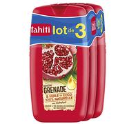 TAHITI - Gel de ducha Tahiti Granada y aceite de coco - Fórmula a base de ingredientes naturales de origen - Juego de 3 x 250 ml