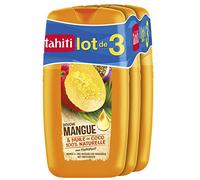 TAHITI - Gel de ducha Tahiti Mango & Aceite de coco - Fórmula a base de ingredientes naturales - 3 x 250 ml