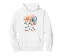 Tahití - Polinesia Francesa Vacaciones con Palmeras Sudadera con Capucha