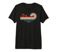 Tahiti Surfer I Retro Teahupo & Tahiti Surf I Teahupo'o Camiseta Premium
