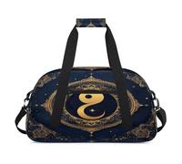 Tai Chi Art - Bolsas de lona para mujeres, hombres, niños y niñas, bolsa de viaje para fin de semana, bolsa de viaje de 24 L, bolsa de deporte para gimnasio, bolsa de práctica, color, 24 L,