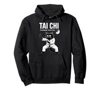 Tai Chi Artes Marciales Gato Yin Yang Mainecoon Funny Cats Sudadera con Capucha