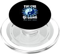 Tai Chi Artes Marciales Ying Yang Qi Gong Balance Respiración PopSockets PopGrip para MagSafe