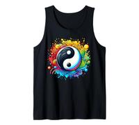 Tai Chi Balance Yin Yang Artes Marciales Flujo armonioso Camiseta sin Mangas