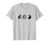 Tai Chi Caligrafía China Yin Yang Artes Marciales Flow Camiseta