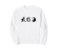 Tai Chi Caligrafía China Yin Yang Artes Marciales Flow Sudadera