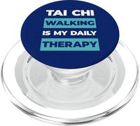 Tai Chi Caminar Práctica Diaria Terapia Humor PopSockets PopGrip para MagSafe