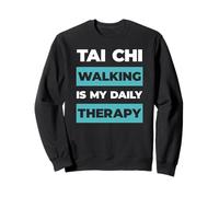 Tai Chi Caminar Práctica Diaria Terapia Humor Sudadera