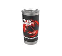 Tai Chi Chuan Supreme Ultimate Fist Chino Marcial Tai Chi Vaso térmico de acero inoxidable de doble pared