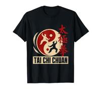 Tai Chi Chuan Taijiquan Empuje Manos Qigong Kung Fu Camiseta