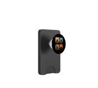 Tai Chi Collage Retro Atardecer Bienestar Espiritual Artes Marciales PopSockets PopWallet para MagSafe