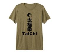 Tai Chi - Espiritual Paz Balance Meditación de Flujo de Energía Camiseta Premium