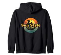 Tai Chi Estilo Sol Sudadera con Capucha