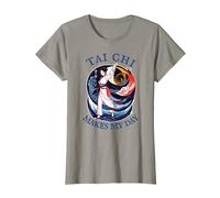 Tai Chi femenino, dibujo retro histórico vintage, Harmony Camiseta
