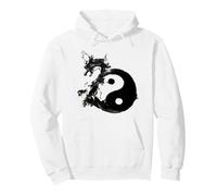 Tai Chi Flow State Tao Yin Yang Dragon Año Nuevo Lunar Sudadera con Capucha