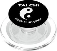 Tai Chi for Mind Body Wellness Yin Yang PopSockets PopGrip para MagSafe