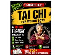 Tai Chi for Weight Loss for Seniors: Science-Backed 10-Minute Daily Routines 28 Day Challenge to Slim Down, Boost Energy, Reduce Stress, Ease Joint Pain with 500+ Step by Step Illustrations