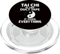 Tai Chi Is Like Duke Tape It Fixes Everything Funny Tai Chi PopSockets PopGrip para MagSafe
