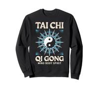 Tai Chi Qi Gong Respiración Trabajo Mente Cuerpo Espíritu Yin Yang Sudadera