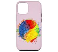 Tai Chi Yin Yang Cinco Elementos Chino Bagua Wushu Feng Shui Carcasa para iPhone 12/12 Pro