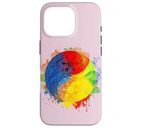 Tai Chi Yin Yang Cinco Elementos Chino Bagua Wushu Feng Shui Carcasa para iPhone 16 Pro