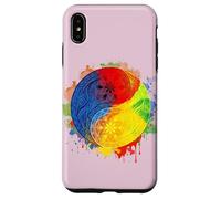Tai Chi Yin Yang Cinco Elementos Chino Bagua Wushu Feng Shui Carcasa para iPhone XS MAX
