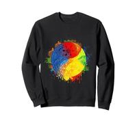 Tai Chi Yin Yang Cinco Elementos Chino Bagua Wushu Feng Shui Sudadera