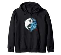 Tai Chi Yin Yang Water Flow State Medita armonía en Movimiento Sudadera con Capucha