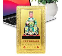 Tai Sui Cards - Copper Chinese Fortune Tai Sui Card Wealth Collectible