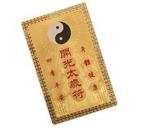 Tai SUI en Gold Card - Protector | Decoración Tradicional China para Prosperidad, Suerte y protección en el hogar, el automóvil y los Negocios