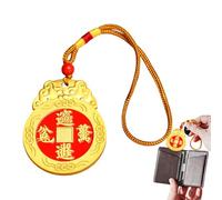 Tai Sui Protection pour 2026 - Portable Golden Chinese Alloy Collectibles | Good Luck Charms | for Men Women Mom Dad Grandma Grandpa Wife Husband Son Daughter Family Friends