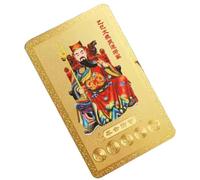 Tai Sui Tarjeta de Amuleto 2025, Año de las Tarjetas de Serpiente, Cobre, Coleccionables, Tarjeta de Bendición Festival de Primavera para la felicidad y la riqueza